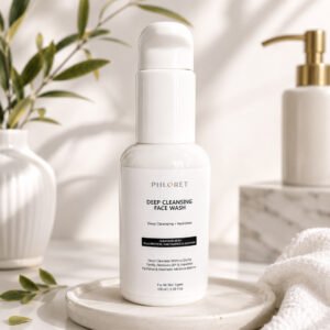 Cream Face wash with Hyaluronic Acid