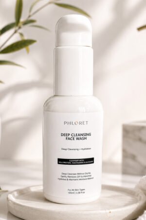 Cream Face wash with Hyaluronic Acid