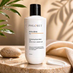 AHA BHA body wash