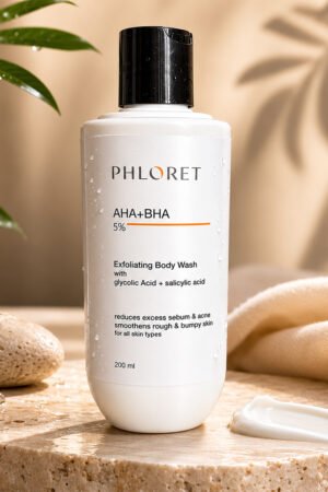 AHA BHA body wash